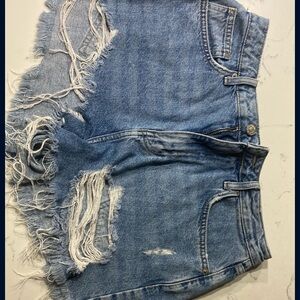Forever 21 Blue Jean Shorts